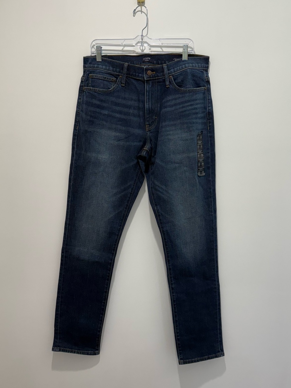 NWT J.Crew Factory Flex Athletic Slim Jeans